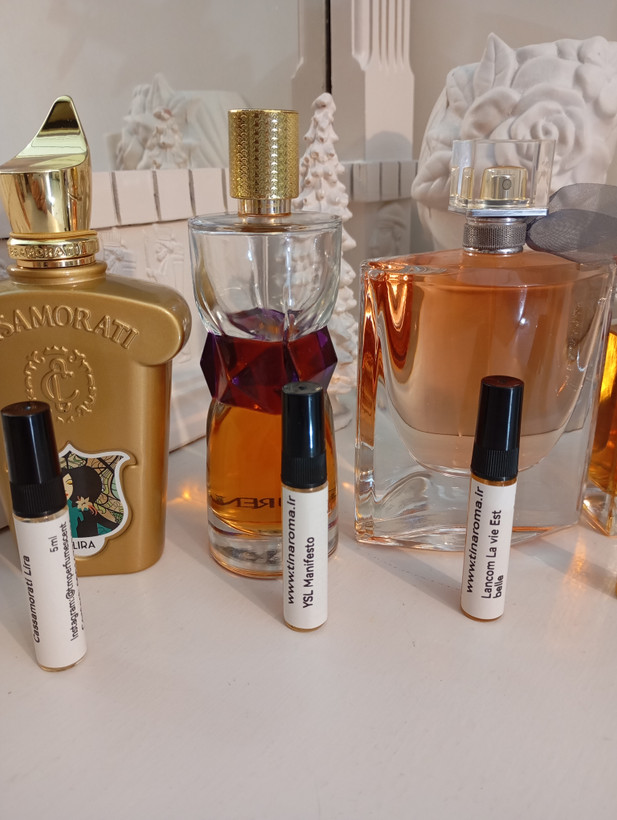 پک سمپل تستر ۵ میل ۵ عددی عطرهای وانیلی و پاییزی زنانه (no 3)