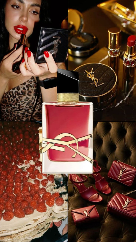 ایو سن لوران لورن لیبره بری کراش Yves Saint LaurenCrysht YSL Libre Berry