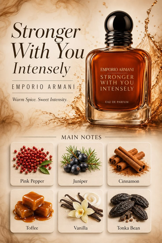 جورجو آرمانی استرانگر ویت یو اینتنسلی Giorgio Armani Stronger With You Intensly