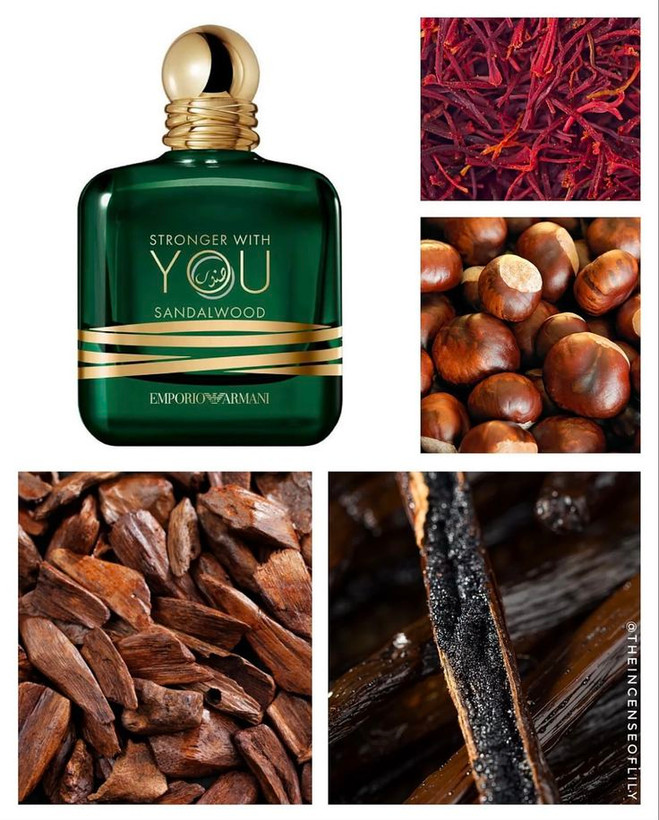 جورجو آرمانی استرانگر ویت یو صندل وود Giorgio Armani Stronger with you Sandal Wood