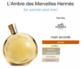 هرمس او دس مرویلس (عطر زنانه تلخ و معتدل ) هرمس دس مرولس Hermes des Merveilles