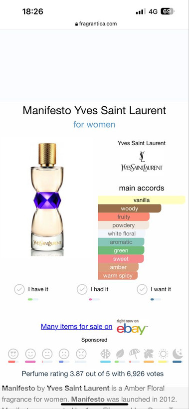 ایو سن لورن لوران منیفستو YSL manifesto