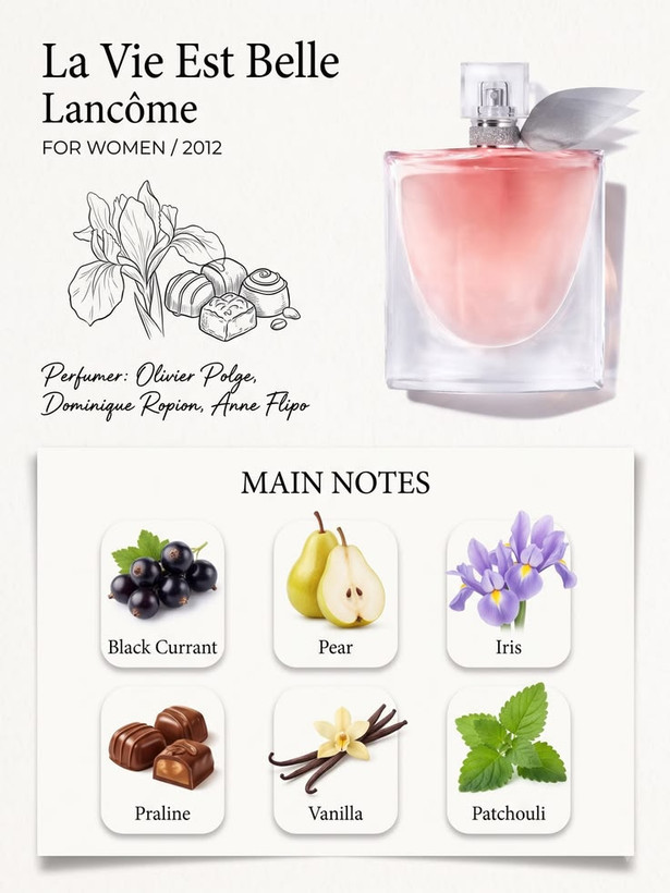 لانکوم لنکوم لویه بل Lancome la vie Est Belle لنکوم لاویه بل